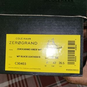 Men size 9 Cole Haan high booth